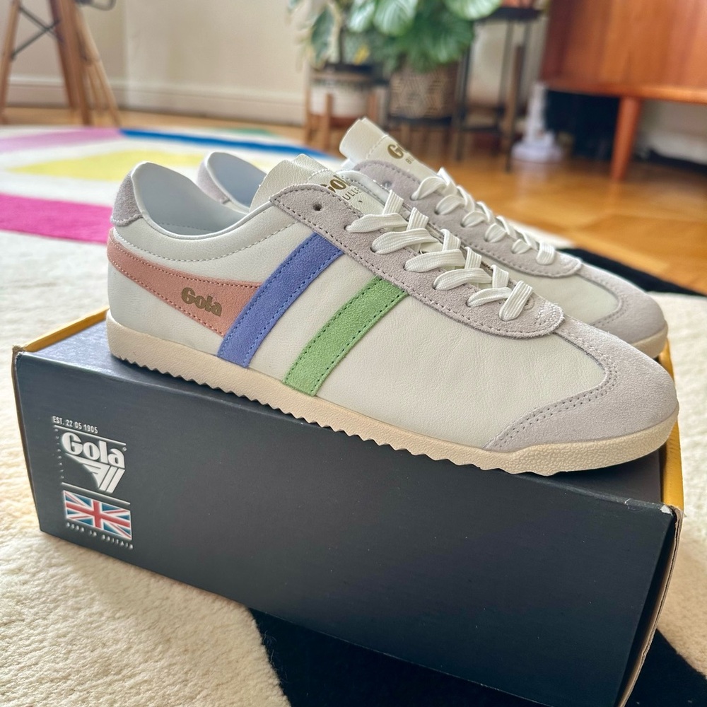 Gola Bullet Trident retro sneakers size 7 brand new